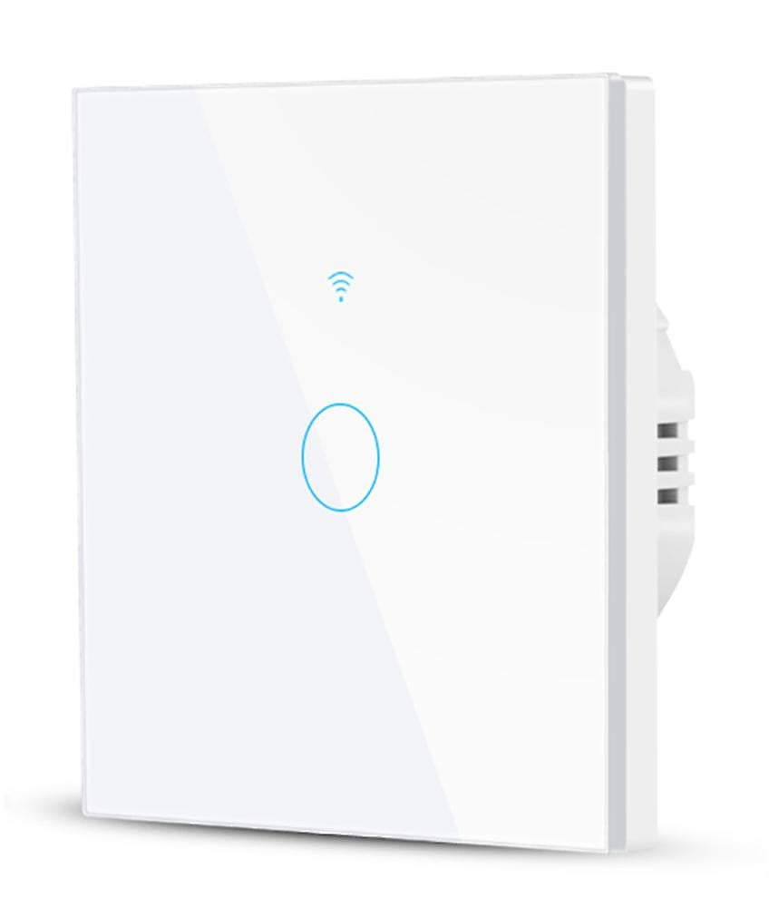 intrerupator smart cu touch rovo fn1c, 1 canal, sticla securizata, tuya, life smart, rf 433mhz, alexa si google assistant, fara - imagine 7